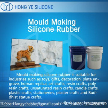 RTV-2 liquid silicone rubber for mold making
